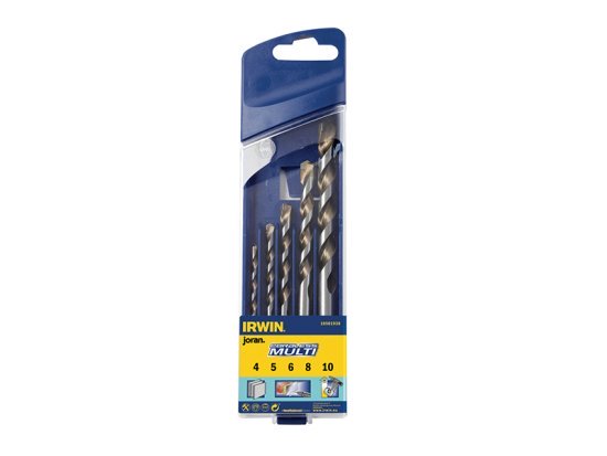 Cordless Multi-Purpose Drill Bit Set 5 Piece 4-10mm - IRW10501938