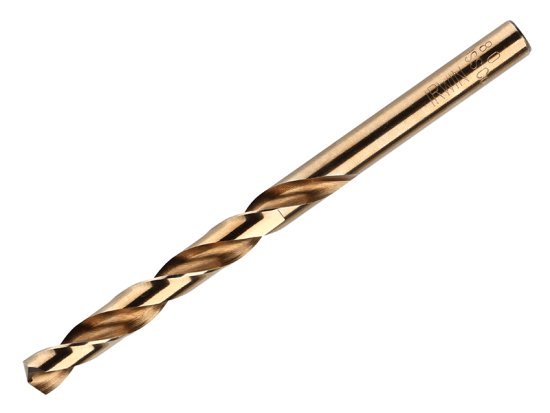 HSS Cobalt Drill Bits (5) 8.0mm OL:117mm WL:75mm - IRW10502534 1 HSS Cobalt Drill Bits (5) 8.0mm OL:117mm WL:75mm - IRW10502534