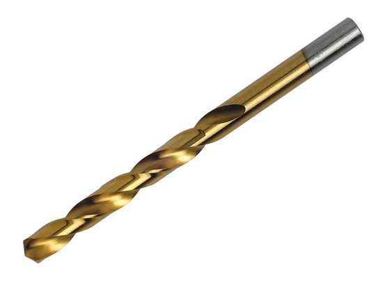 HSS Pro TiN Coated Drill Bit 10.0mm OL:133mm WL:87mm - IRW10502599