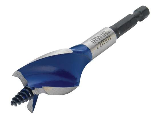 Blue Groove 6X Stubby Wood Bit 22 x 100mm - IRW1921994 1 Blue Groove 6X Stubby Wood Bit 22 x 100mm - IRW1921994