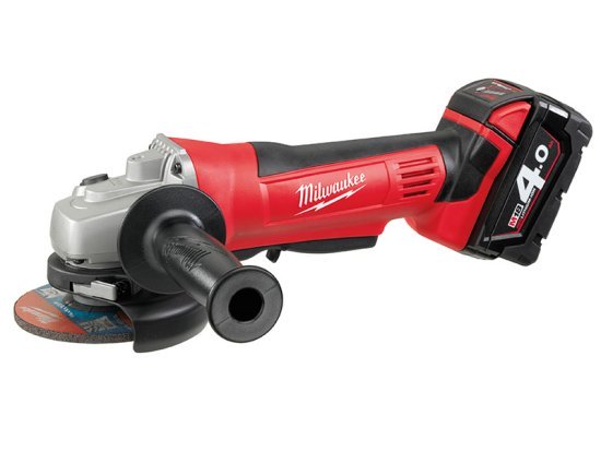 HD18 AG-402 Angle Grinder 115mm 18V 2 x 4.0Ah Li-ion