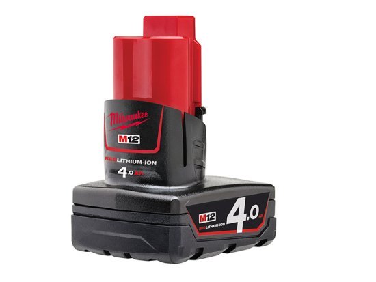 M12 B4 REDLITHIUM-ION™ Battery 12V 4.0Ah Li-ion