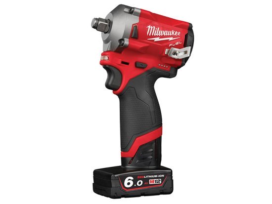 M12 FIWF12-622X FUEL™ Impact Wrench Kit 12V 1 x 2.0Ah & 1 x 6.0Ah Li-ion