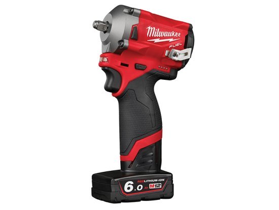 M12 FIW38-622X FUEL™ Impact Wrench Kit 12V 1 x 2.0Ah & 1 x 6.0Ah Li-ion
