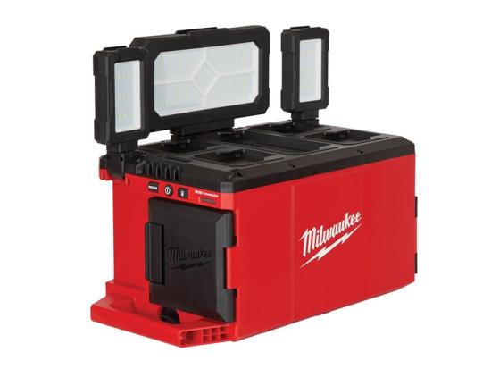 M18 POALC-0 PACKOUT™ Area Light/Charger 110/240V & Li-ion Bare Unit