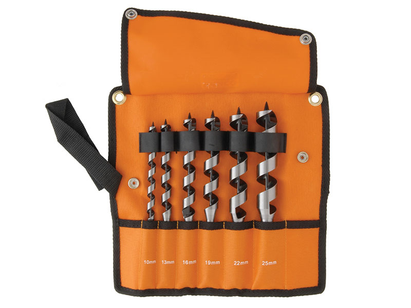 9526 Combination Wood Auger Bit Set 6 Piece 10-25mm - BAH9526S6 1 9526 Combination Wood Auger Bit Set 6 Piece 10-25mm - BAH9526S6