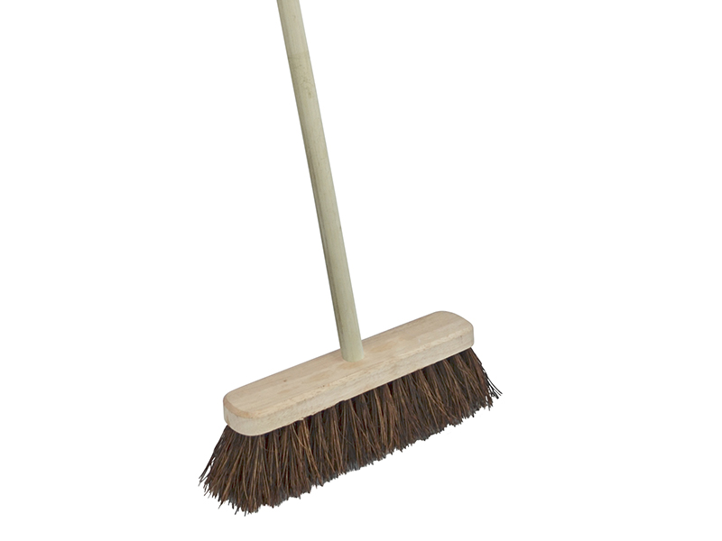 Stiff Bassine Broom 30cm (12in) - FAIBRBASS12H 1 Stiff Bassine Broom 30cm (12in) - FAIBRBASS12H
