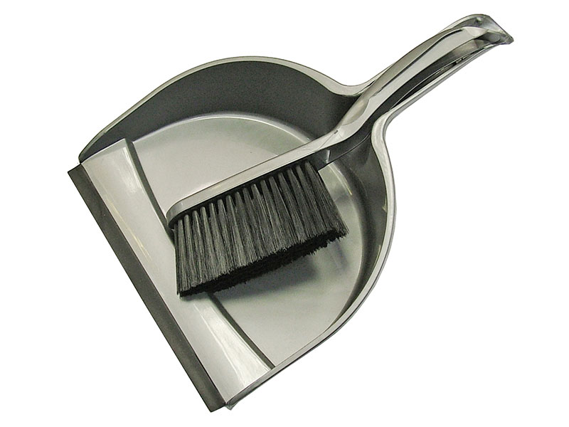 Dustpan & Brush Set Plastic (220mm) - FAIBRDUSTSET 1 Dustpan & Brush Set Plastic (220mm) - FAIBRDUSTSET