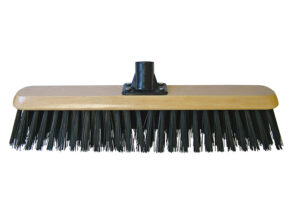Platform Broom Head Black PVC 45cm (18in) Threaded Socket - FAIBRPVC18R