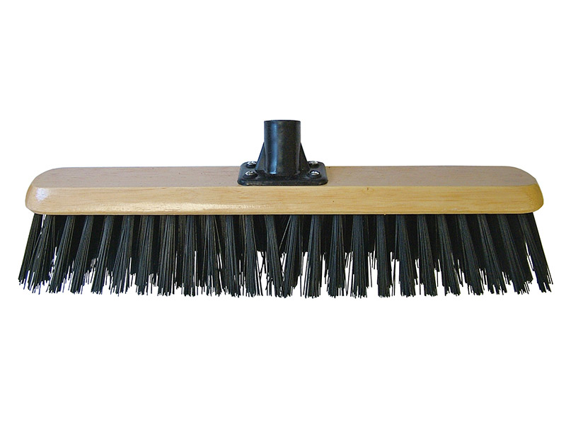 Platform Broom Head Black PVC 45cm (18in) Threaded Socket - FAIBRPVC18R 1 Platform Broom Head Black PVC 45cm (18in) Threaded Socket - FAIBRPVC18R