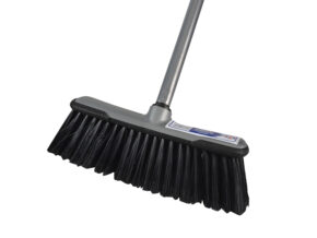Soft Broom with Screw On Handle 30cm (12in) - FAIBRSOFTDIY
