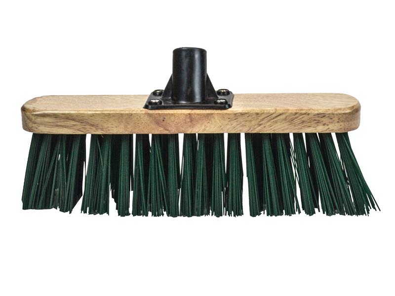 Broom Head Stiff Green 300mm (12in) Threaded Socket - FAIBRSTIF12R 1 Broom Head Stiff Green 300mm (12in) Threaded Socket - FAIBRSTIF12R