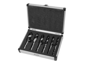 Stubby Combination Wood Auger Bit Set 6 Piece 10-25mm - FAICASSET6