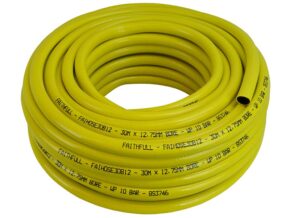 Heavy-Duty Reinforced Builder's Hose 30m 12.5mm (1/2in) Diameter - FAIHOSE30B12