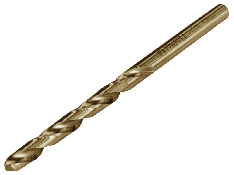 Professional Cobalt Jobber Drill Bit Pre Packed (2) 5.0mm - FAIPP500COB 1 Professional Cobalt Jobber Drill Bit Pre Packed (2) 5.0mm - FAIPP500COB