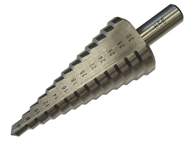HSS Step Drill Bit 6-30mm - FAISD630 1 HSS Step Drill Bit 6-30mm - FAISD630