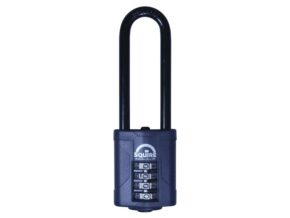 CP40/2.5 Combination Padlock 4-Wheel 40mm Extra Long Shackle 63mm - HSQCP4025