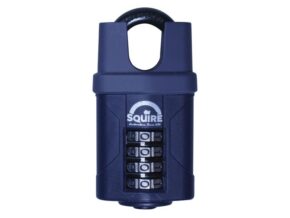 CP40CS Combination Padlock 4-Wheel Closed Shackle 40mm - HSQCP40CS