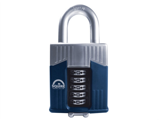 Warrior High-Security Open Shackle Combination Padlock 65mm - HSQWC65 1 Warrior High-Security Open Shackle Combination Padlock 65mm - HSQWC65