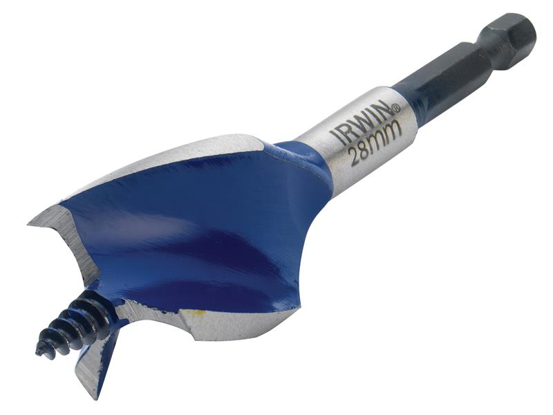 Blue Groove 6X Stubby Wood Bit 28 x 100mm - IRW1921996 1 Blue Groove 6X Stubby Wood Bit 28 x 100mm - IRW1921996