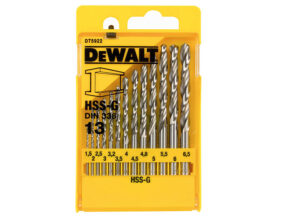 HSS-G Jobber Drill Bit Set, 13 Piece - DEWDT5922QZ