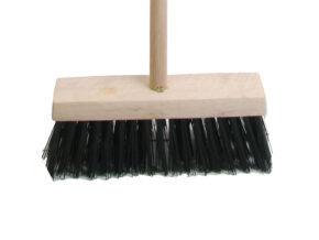 Broom PVC 325mm (13 in) Head complete with Handle - FAIBRPVC13H