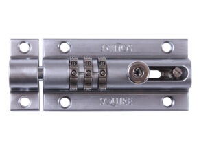 3-Wheel Re-Codeable CombiBolt Lock Chrome - HSQCOMBI3CH