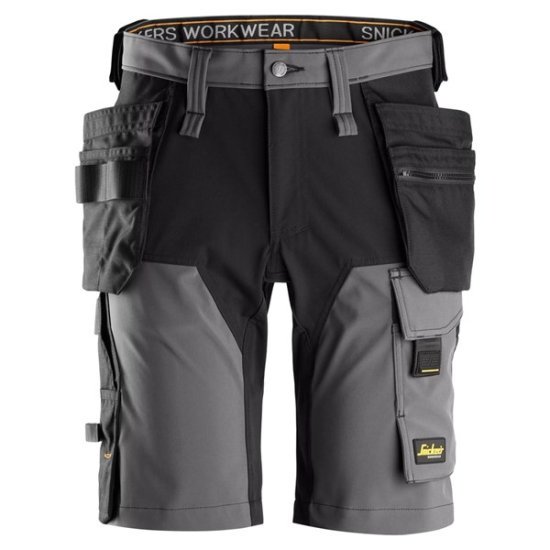 Snickers 6175 AllroundWork Shorts - Grey 1 Snickers 6175 AllroundWork Shorts - Grey