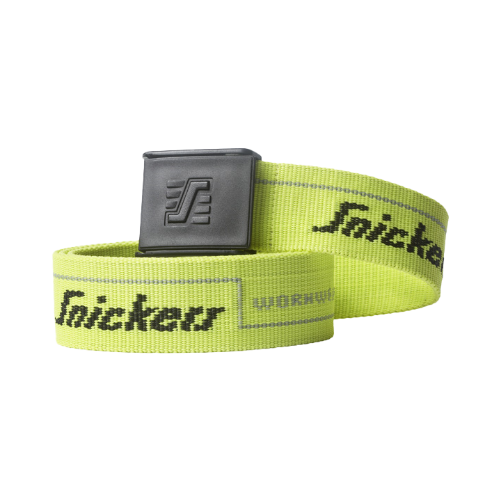 Snickers Logo Belt 9033 - Hi-Vis Yellow 1 Snickers Logo Belt 9033 - Hi-Vis Yellow