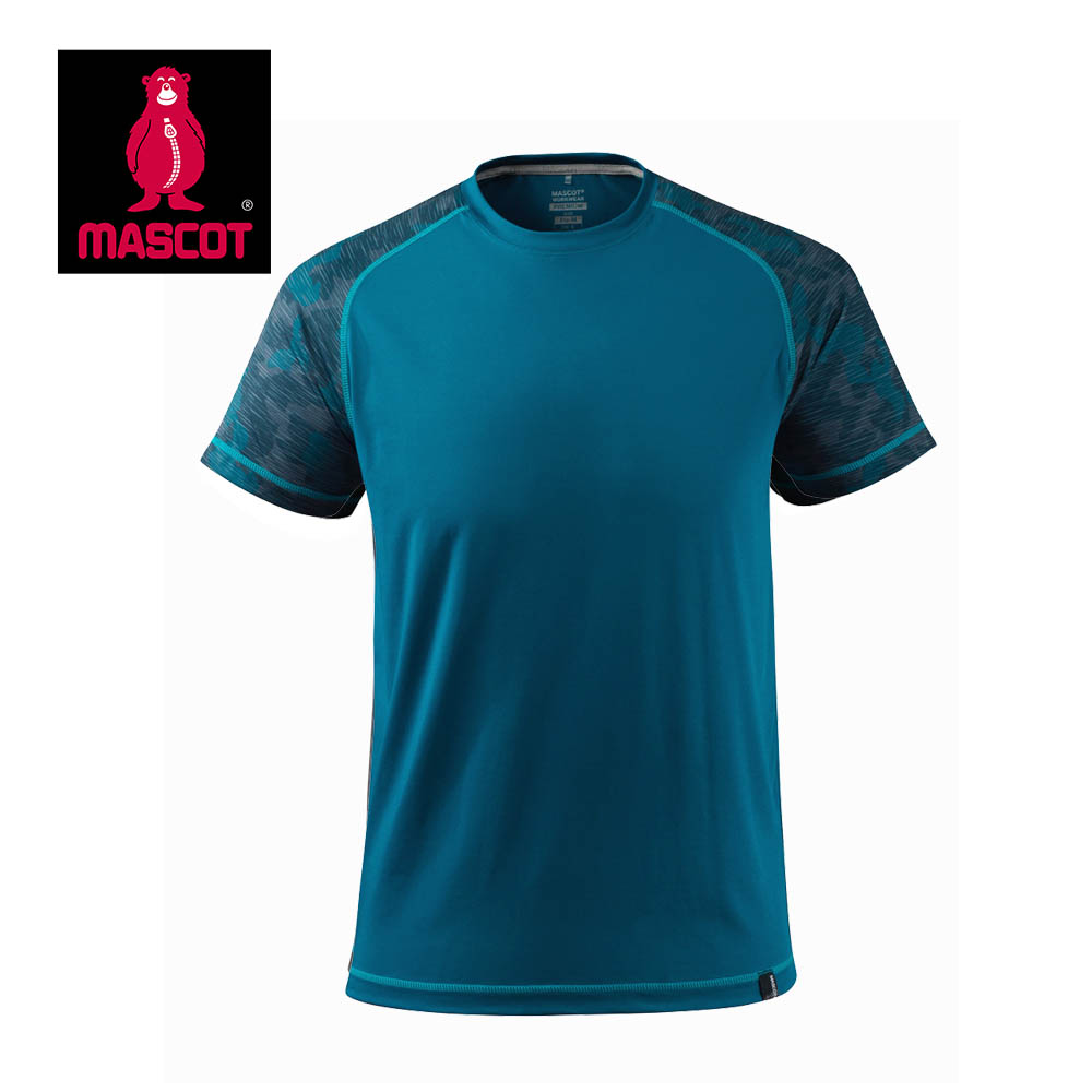 Mascot Workwear T Shirt 17482 - Dark Petroleum 2 Mascot Workwear T Shirt 17482 - Dark Petroleum - Image 2
