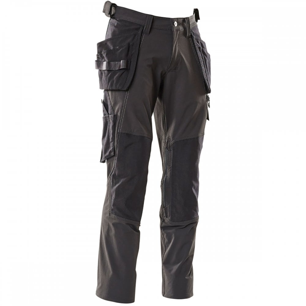 Mascot Workwear Trousers 18031 - Black with Kneepad Pockets and Holster Pockets 3 Mascot Workwear Trousers 18031 - Black with Kneepad Pockets and Holster Pockets - Image 3