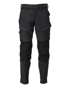 Mascot Trousers with kneepad pockets - Black - 22379