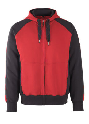 Mascot Hoodie Wiesbaden - Red/Black