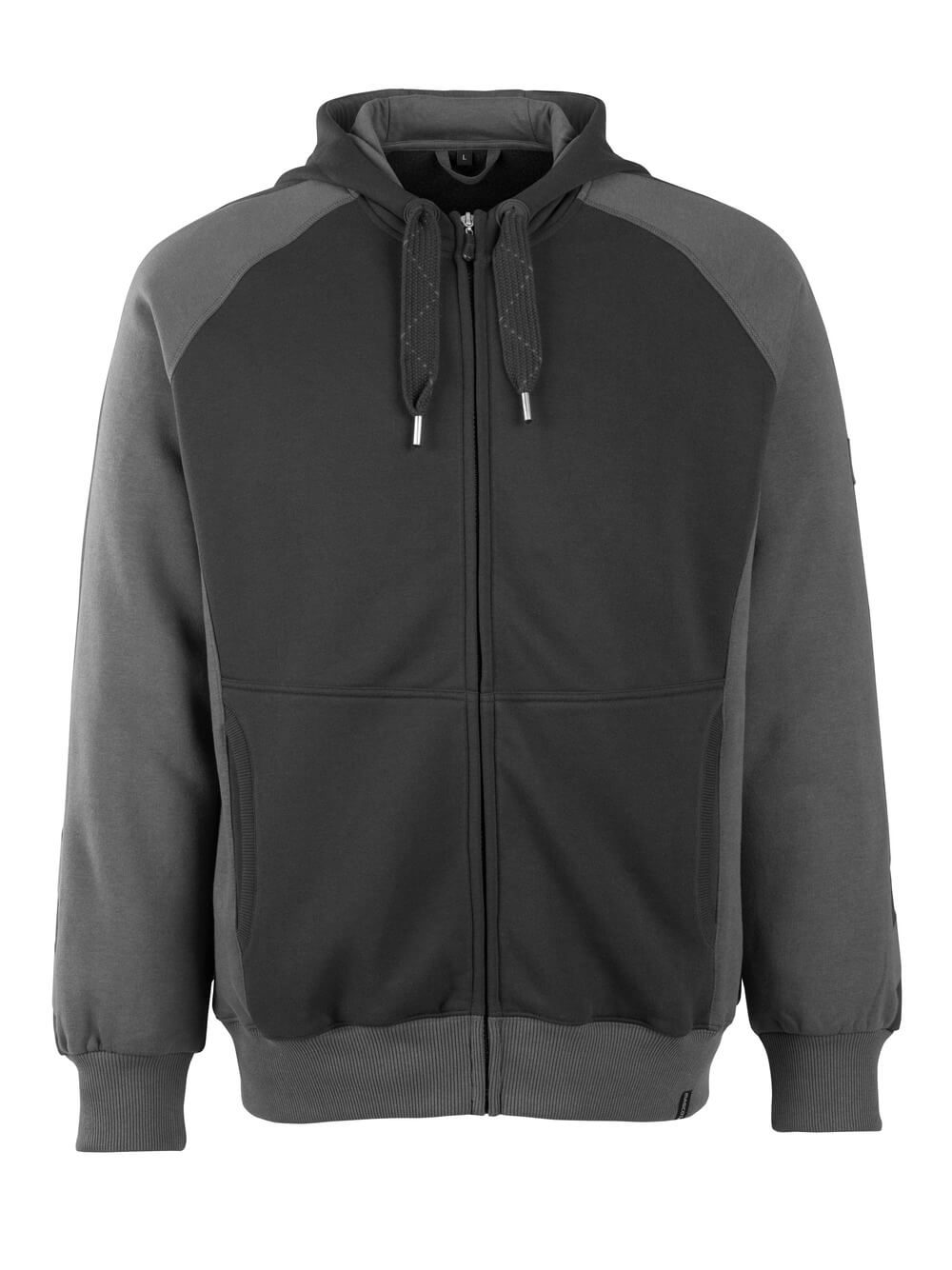 Mascot Hoodie Wiesbaden - Black/Dark Anthracite 1 Mascot Hoodie Wiesbaden - Black/Dark Anthracite