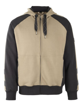 Mascot Hoodie Wiesbaden - Light Khaki/Black