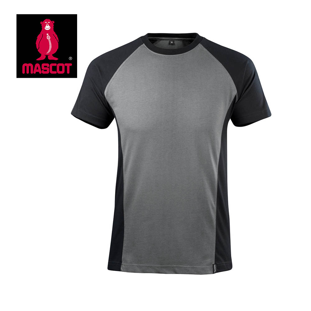 Mascot Workwear T Shirt 50567 - Grey / Black 3 Mascot Workwear T Shirt 50567 - Grey / Black - Image 3