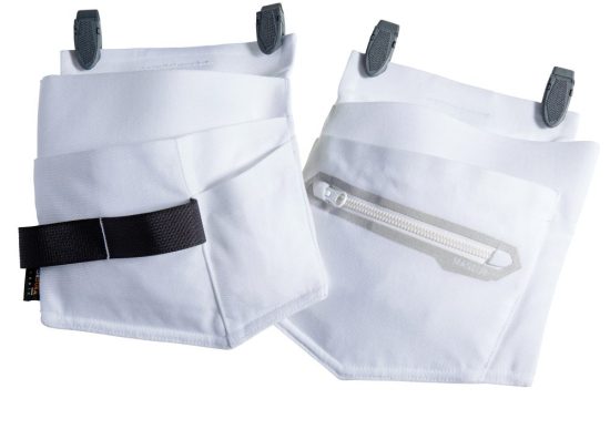 Mascot Holster Pockets - 22450 - White 1 Mascot Holster Pockets - 22450 - White