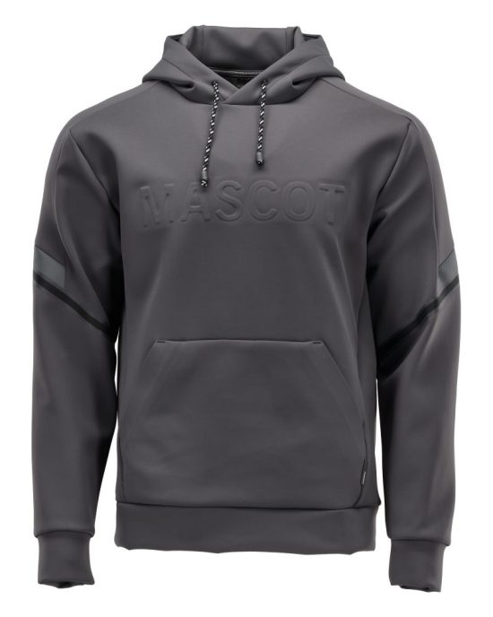 Mascot Fleece Hoodie - Stone Grey - 22186