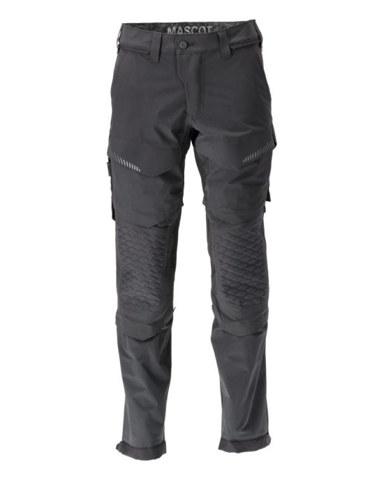Mascot Trousers with kneepad pockets - Black - 22279 1 Mascot Trousers with kneepad pockets - Black - 22279