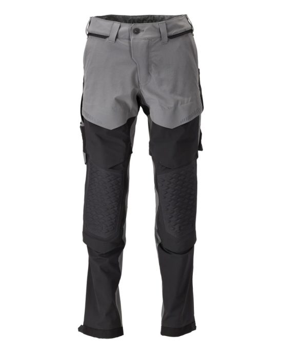 Mascot Trousers with kneepad pockets - Black / Stone Grey - 22279 1 Mascot Trousers with kneepad pockets - Black / Stone Grey - 22279
