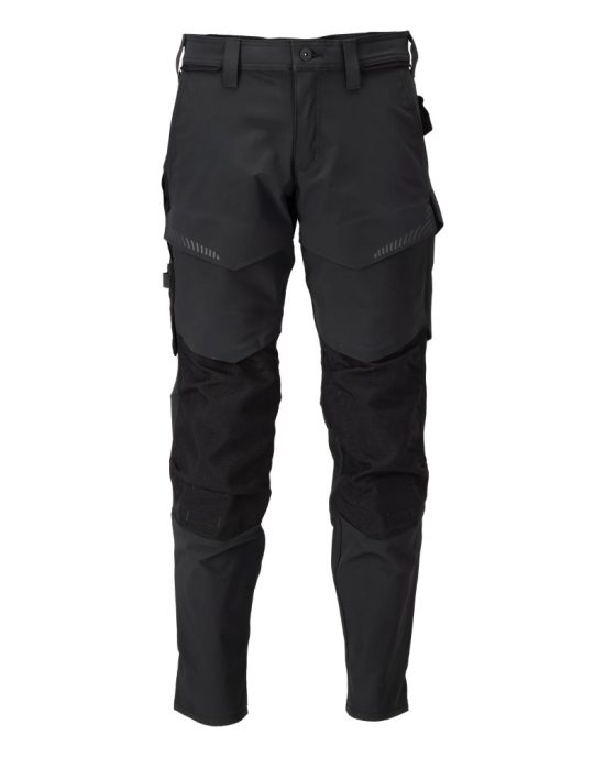 Mascot Trousers with kneepad pockets - Black - 22379 1 Mascot Trousers with kneepad pockets - Black - 22379