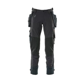 Mascot Workwear Trousers 17031 - Navy with Kneepad Pockets and Holster Pockets