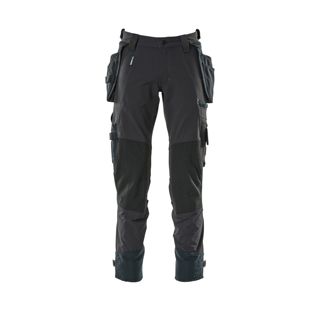 Mascot Workwear Trousers 17031 - Navy with Kneepad Pockets and Holster Pockets 1 Mascot Workwear Trousers 17031 - Navy with Kneepad Pockets and Holster Pockets
