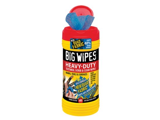 4x4 Heavy-Duty Cleaning Wipes Tub of 80 - BGW2420 1 4x4 Heavy-Duty Cleaning Wipes Tub of 80 - BGW2420