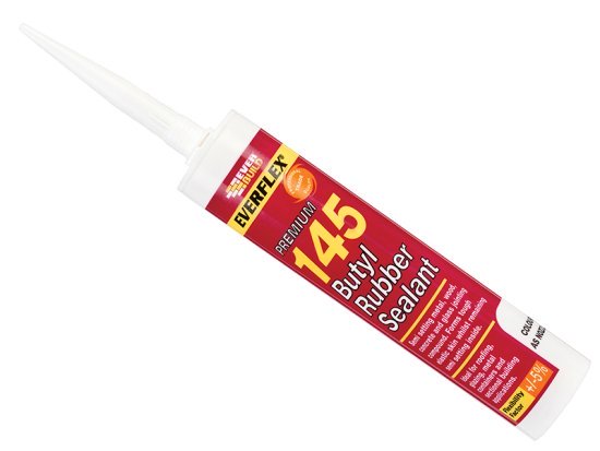 145 Butyl Rubber Sealant 300ml Grey - EVB145GY