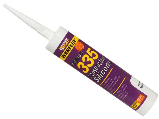 335 Construction Silicone Brown 295ml - EVB335BN 1 335 Construction Silicone Brown 295ml - EVB335BN