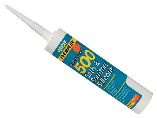 500 Bath & Sanitary Silicone Sealant Manhattan Grey 290ml - EVB500GY 1 500 Bath & Sanitary Silicone Sealant Manhattan Grey 290ml - EVB500GY