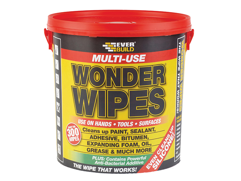 Giant Wonder Wipes Tub of 300 - EVBGIANTWIPE 1 Giant Wonder Wipes Tub of 300 - EVBGIANTWIPE