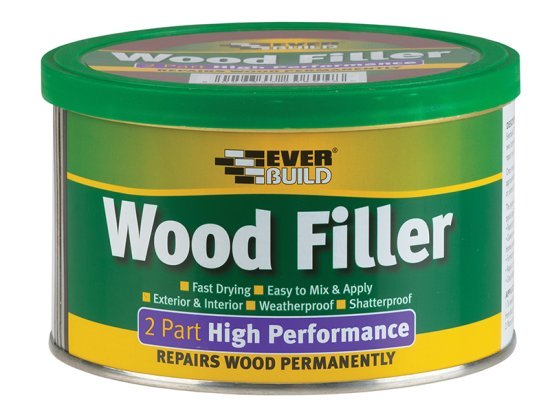 Wood Filler High Performance 2 Part Light Stainable 1.4kg - EVBHPWFL14K 1 Wood Filler High Performance 2 Part Light Stainable 1.4kg - EVBHPWFL14K