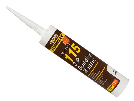 115 General Purpose Building Mastic White 285ml - EVBMASWH 1 115 General Purpose Building Mastic White 285ml - EVBMASWH